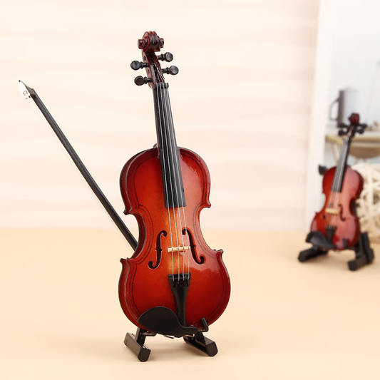 🔥LAST DAY 50% OFF -✨Playable Tiny Violin Figurine