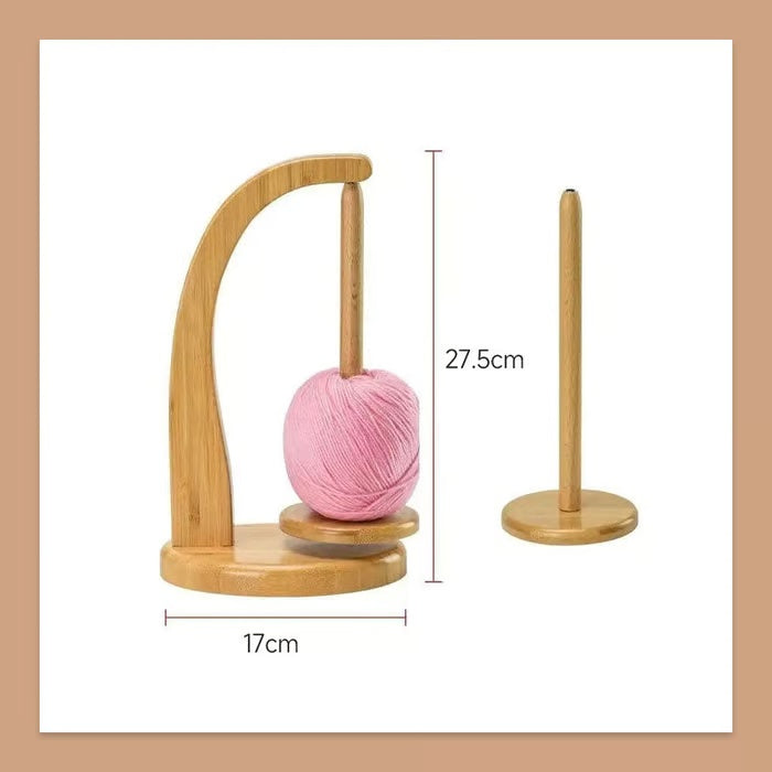 💥 Hot Sale 🌟 Wooden Yarn Spool Rack