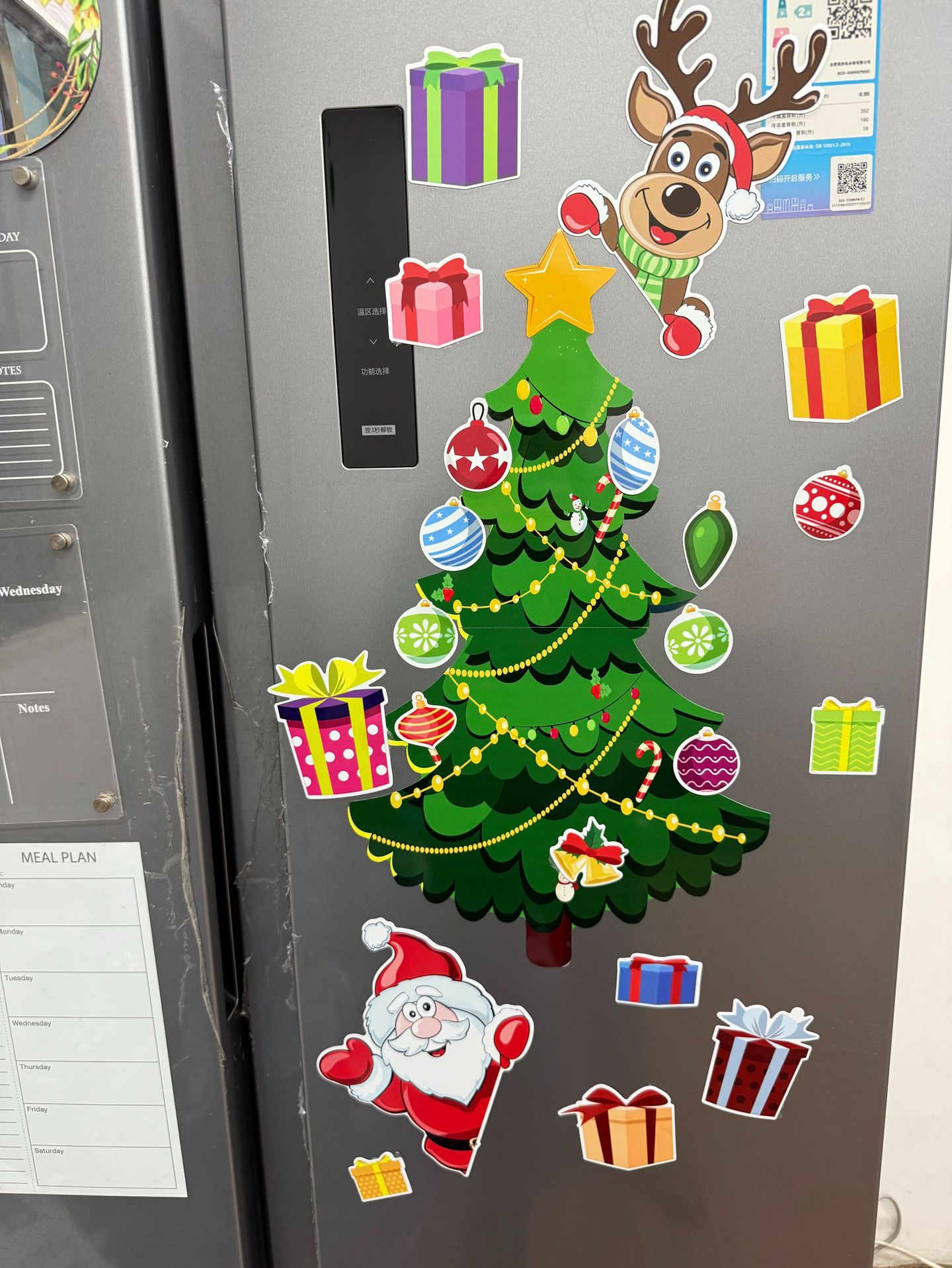 🎁🎅Christmas Themed Magnetic Sticker
