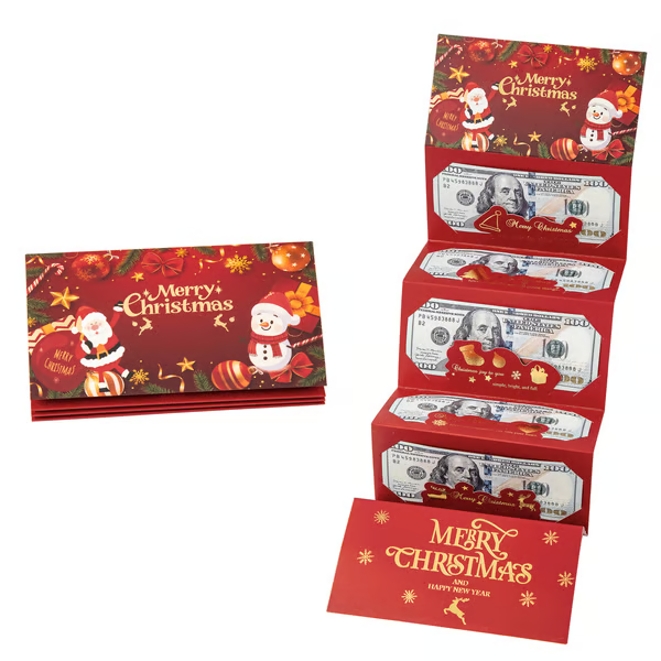 🎄 2025 New Creative Christmas Cash Surprise Envelope