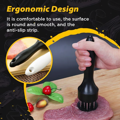 🔥LAST DAY 50% OFF -❄️🥩Stainless Steel Meat Tenderizer Needle 21 Pin Steak BBQ Kitchen Cooking Tool