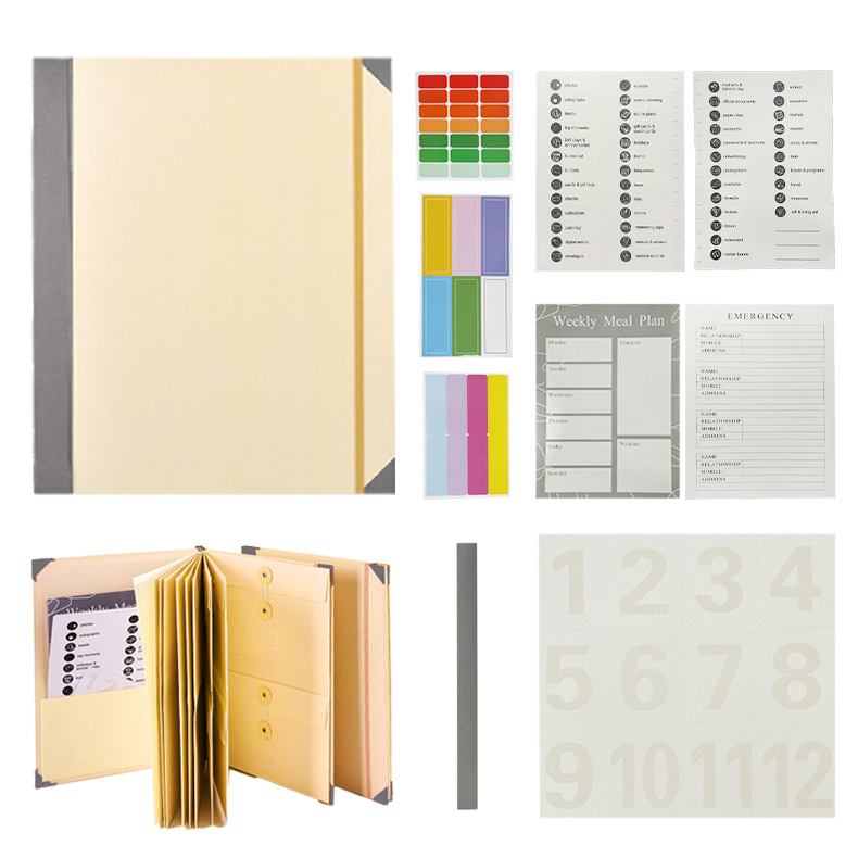 📄📘Anti-loss accordion-style document folder🔥BUY 2 GET 50% OFF+FREE SHIPPING🔥