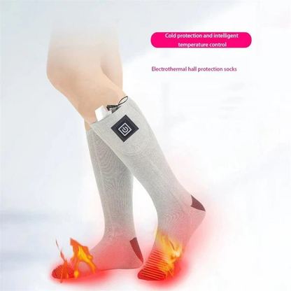 Heated Socks with Adjustable Temperature - Upgraded Batteries - Unisex