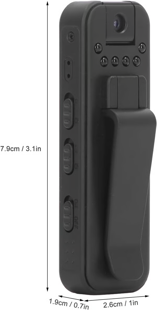 🏆Flash Sale⚡ 50K+ SOLD! Almost Gone-🔥HD 1080P Rechargeable Mini Body Camera With Night