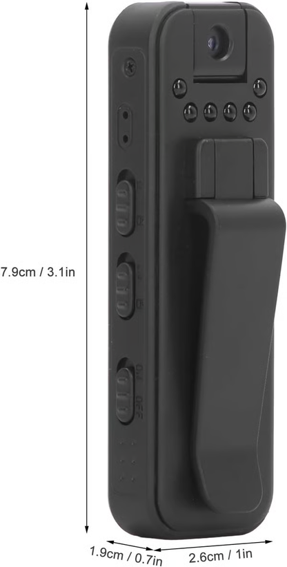 🏆Flash Sale⚡ 50K+ SOLD! Almost Gone-🔥HD 1080P Rechargeable Mini Body Camera With Night