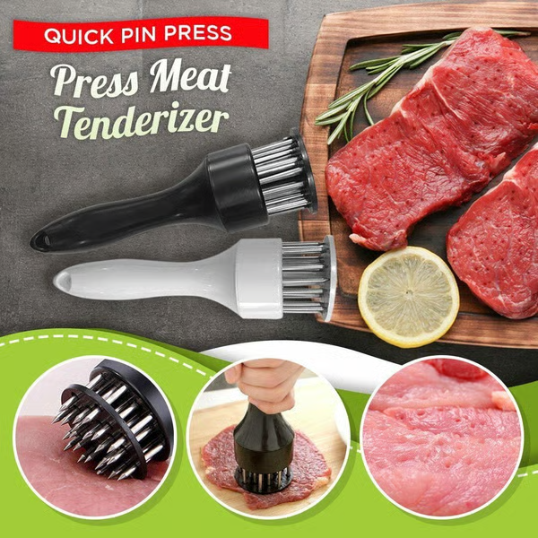 🔥LAST DAY 50% OFF -❄️🥩Stainless Steel Meat Tenderizer Needle 21 Pin Steak BBQ Kitchen Cooking Tool
