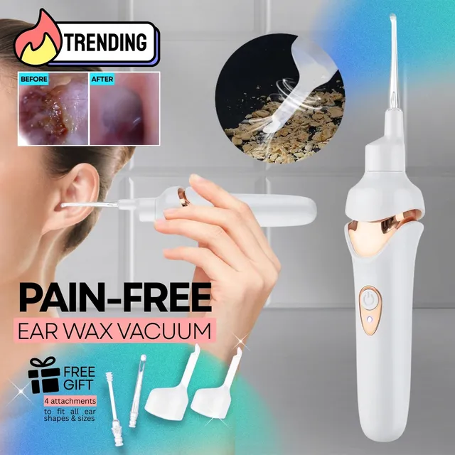 🔥Hot Sale🔥 Earwax Vacuum – Safe & Painless Ear Cleaning for the Whole Family