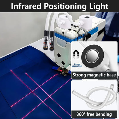 🔥2026 New Year Sale – Magnetic Laser Guide Light for Precise Quilting & Sewing