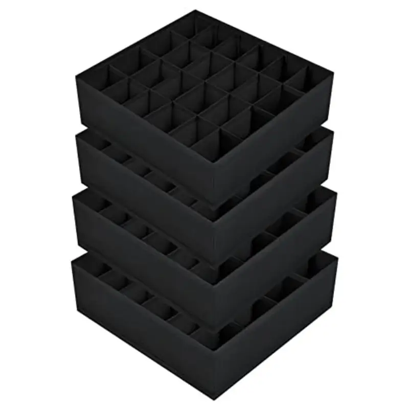 🧦24-Compartment Storage Basket - Sock Drawer Organiser