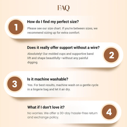 💖LAST DAY SALE 50% OFF💕Womens Comfortable Wireless Bralettes Seamless Deep V Everyday Bra