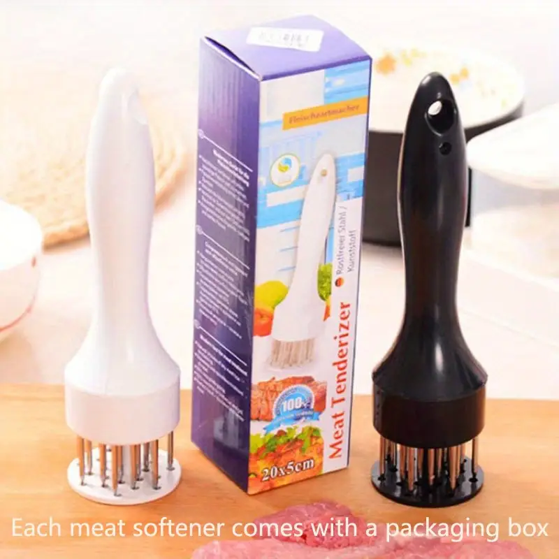 🔥LAST DAY 50% OFF -❄️🥩Stainless Steel Meat Tenderizer Needle 21 Pin Steak BBQ Kitchen Cooking Tool