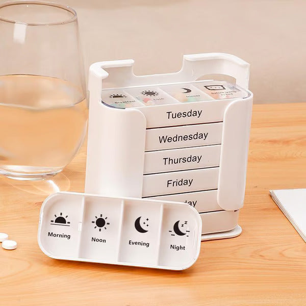 💊 Stay on Track - ✨7-Day Medication Organizer - For Effortless Health Management! 📅