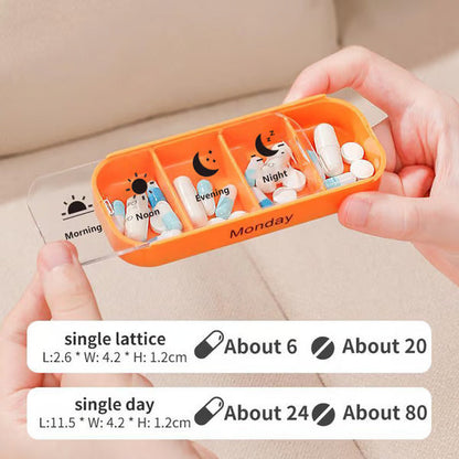 💊 Stay on Track - ✨7-Day Medication Organizer - For Effortless Health Management! 📅