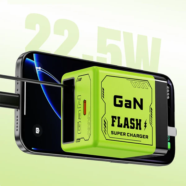 2026 New Arrival🔥2-in-1 GaN Compatible with 120W Fast Charger