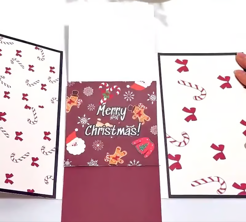 🔥LAST DAY 50% OFF - 🎄Handmade Waterfall Gift Card Holder💌