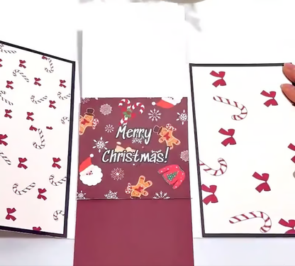 🔥LAST DAY 50% OFF - 🎄Handmade Waterfall Gift Card Holder💌