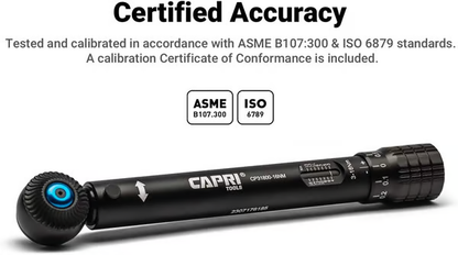 ⚡HOT SALE 49% OFF🔥🔧CAPRI 1/4" Drive Mini Torque Wrench Set, 30-140 in-lbs