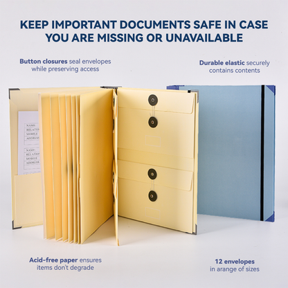 📄📘Anti-loss accordion-style document folder🔥BUY 2 GET 50% OFF+FREE SHIPPING🔥