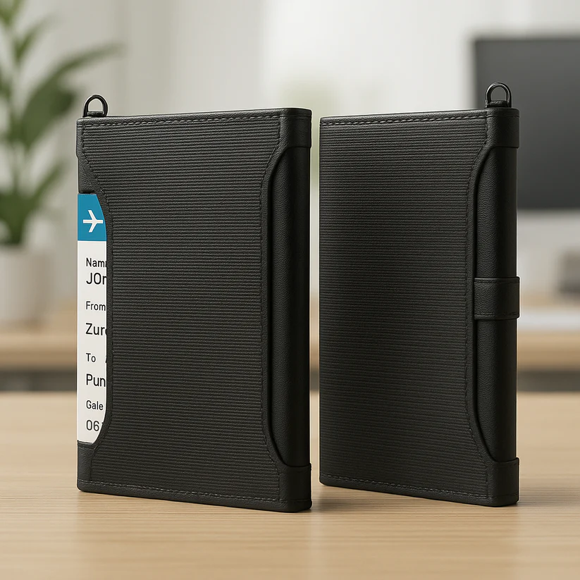 RFID Travel Wallet - Passport Holder & Travel Organizer