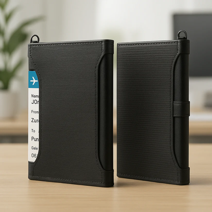 RFID Travel Wallet - Passport Holder & Travel Organizer