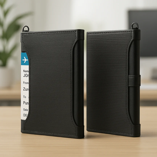 RFID Travel Wallet - Passport Holder & Travel Organizer
