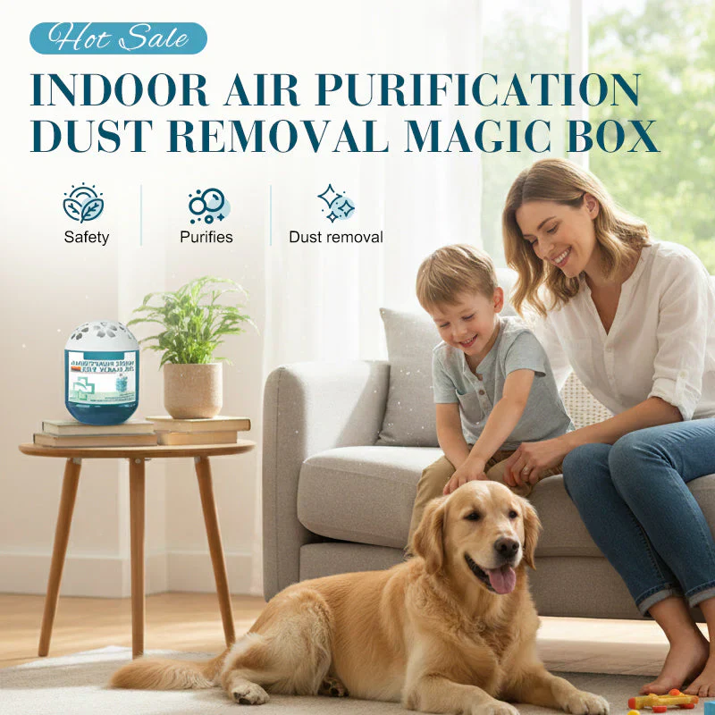💗2026 New Year · 40% OFF💗Indoor Air Purification Dust Removal Magic Box🏠🌿