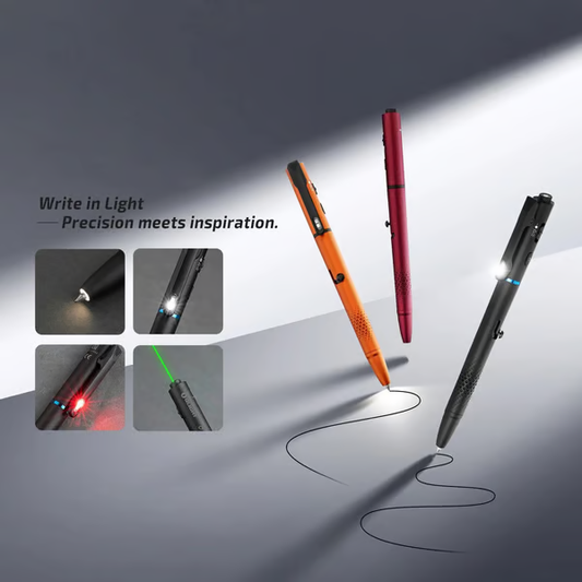 🔥LAST DAY 50% OFF -Multifunctional Pen Light with 120 Lumens & Green Laser