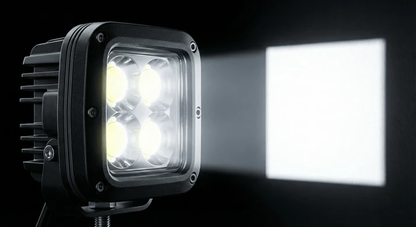 Motorized Remote Control Laser LED Searchlight: Command the Night！💡🔥✨