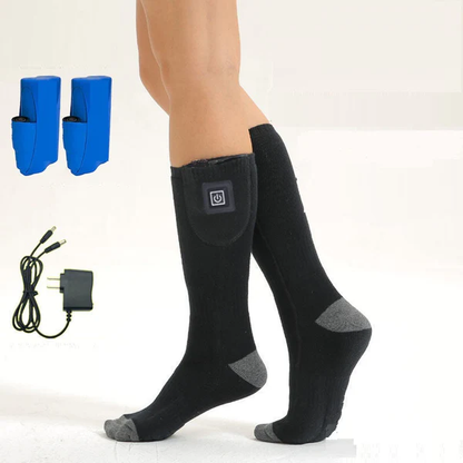 Heated Socks with Adjustable Temperature - Upgraded Batteries - Unisex