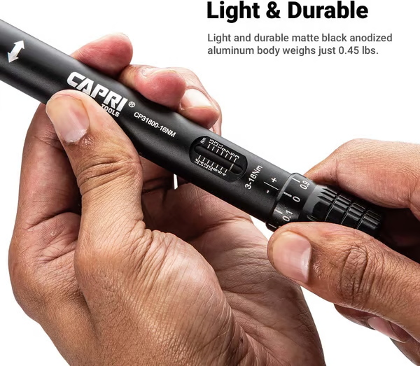 ⚡HOT SALE 49% OFF🔥🔧CAPRI 1/4" Drive Mini Torque Wrench Set, 30-140 in-lbs