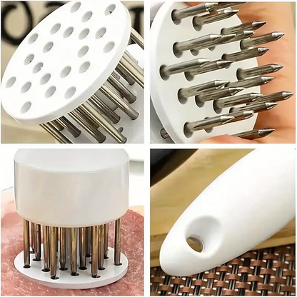 🔥LAST DAY 50% OFF -🥩21-prong stainless steel tenderising meat tenderiser hammer