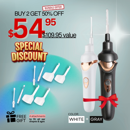 🔥Hot Sale🔥 Earwax Vacuum – Safe & Painless Ear Cleaning for the Whole Family