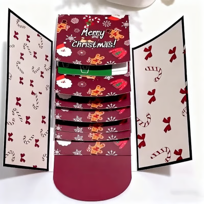 🔥LAST DAY 50% OFF - 🎄Handmade Waterfall Gift Card Holder💌