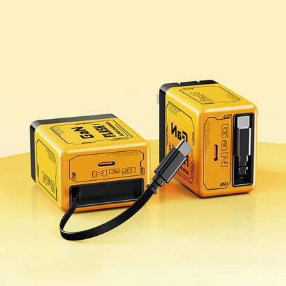 2026 New Arrival🔥2-in-1 GaN Compatible with 120W Fast Charger