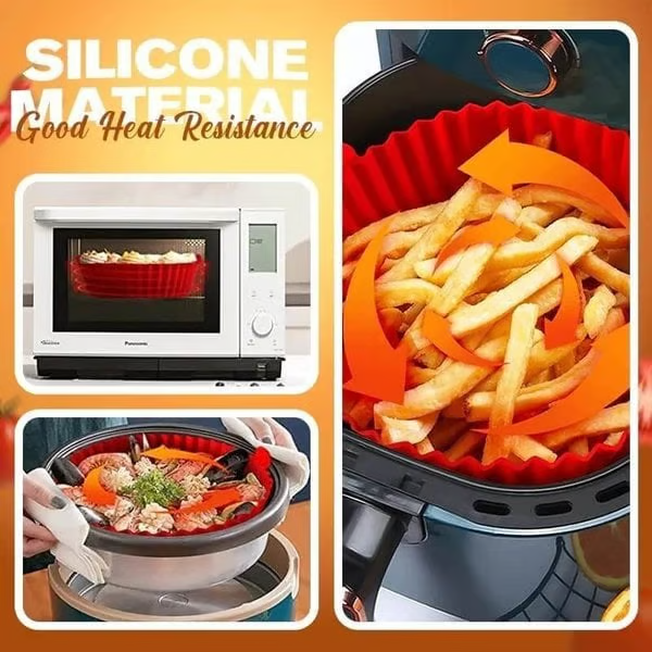 🔥Air Fryer Silicone Baking Tray🎁BUY 2 GET FREE SHIPPING