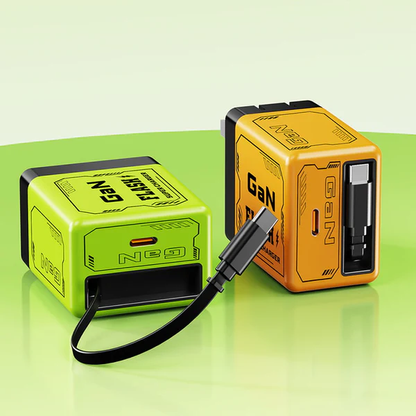 2026 New Arrival🔥2-in-1 GaN Compatible with 120W Fast Charger