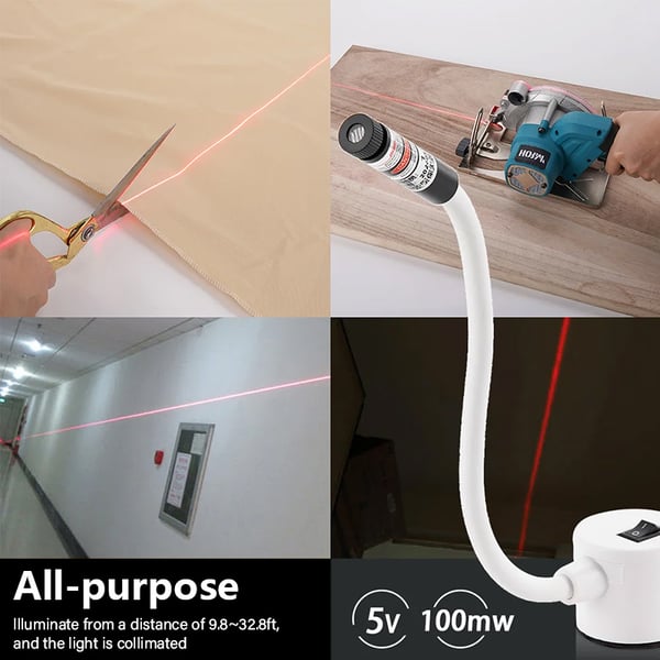 🔥2026 New Year Sale – Magnetic Laser Guide Light for Precise Quilting & Sewing