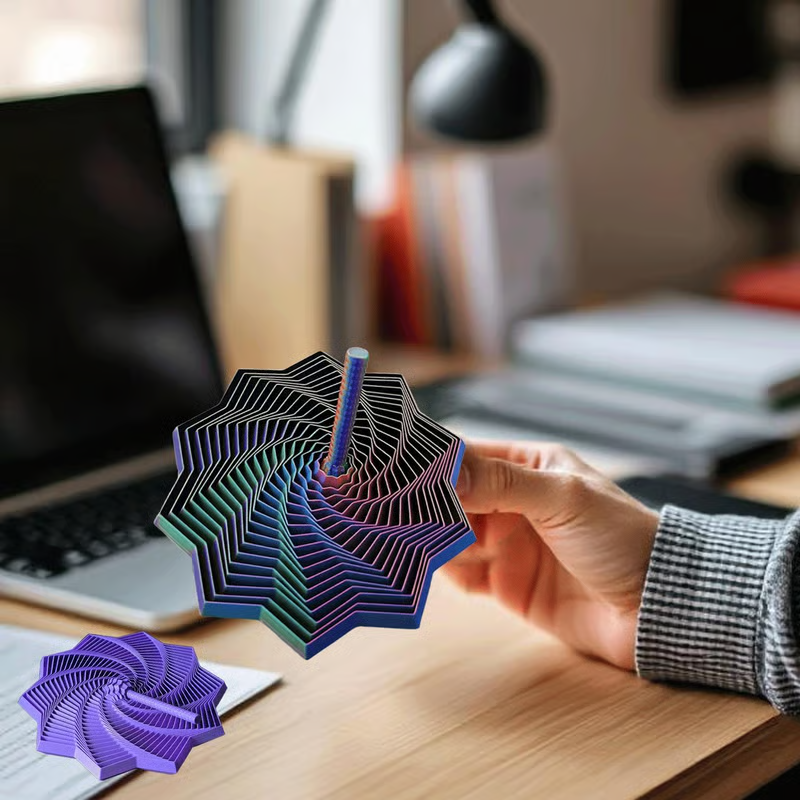 🔥2025 Fractal Fidget Star: The Ultimate Sensory Tool for Adult Focus & Stress Relief