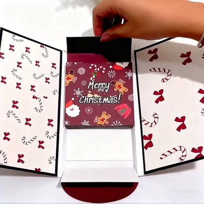 🔥LAST DAY 50% OFF - 🎄Handmade Waterfall Gift Card Holder💌