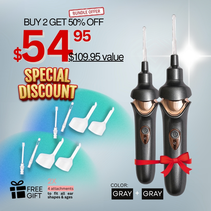 🔥Hot Sale🔥 Earwax Vacuum – Safe & Painless Ear Cleaning for the Whole Family