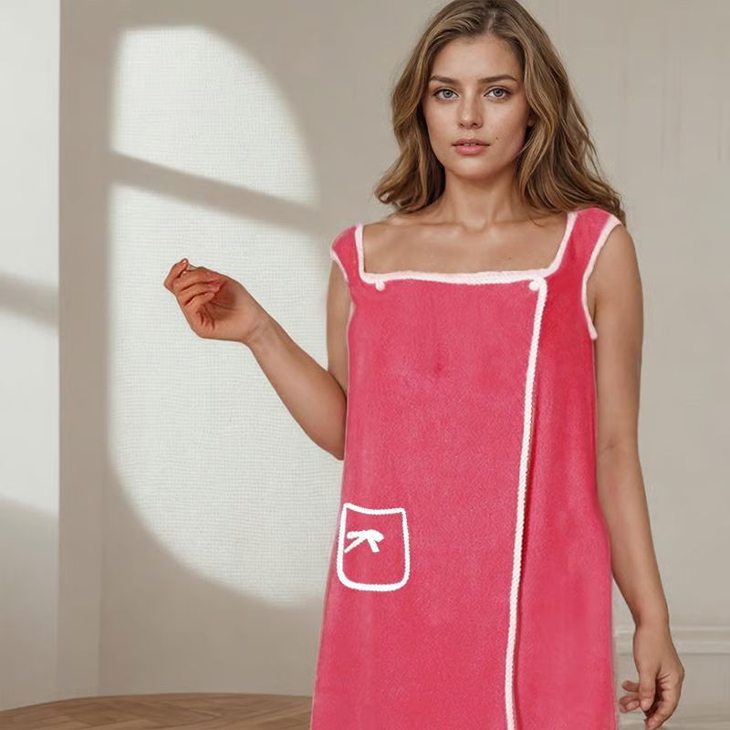 🔥LAST DAY 50% OFF -🚿Women's Coral Fleece Bathrobe