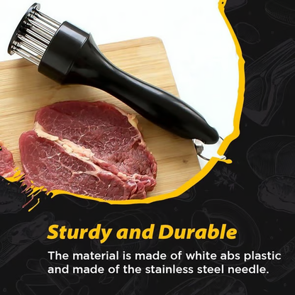 🔥LAST DAY 50% OFF -❄️🥩Stainless Steel Meat Tenderizer Needle 21 Pin Steak BBQ Kitchen Cooking Tool